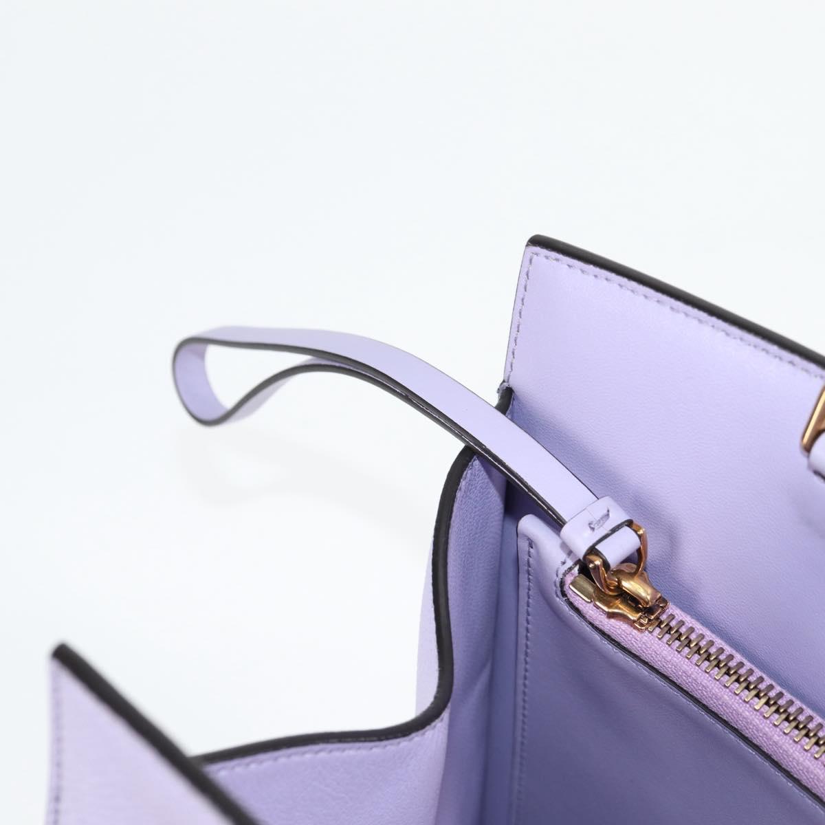 Salvatore Ferragamo Gancini, Purple, Leather, handbag