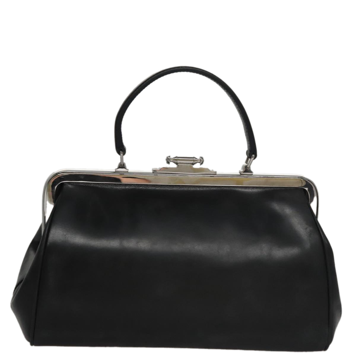 Prada Flame, Black, Leather, handbag