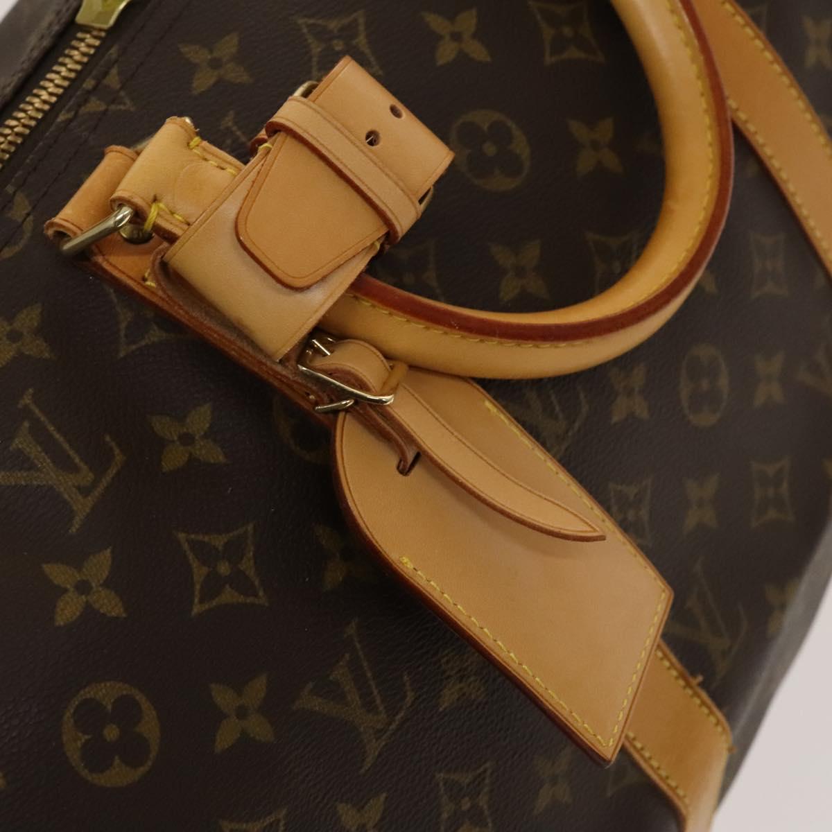 Louis Vuitton Keepall 50, Brown, Canvas, travel