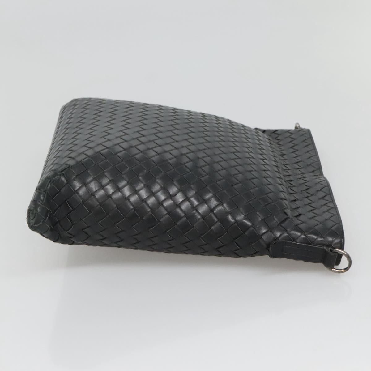 Bottega Veneta Intrecciato, Black, Leather, shoulder