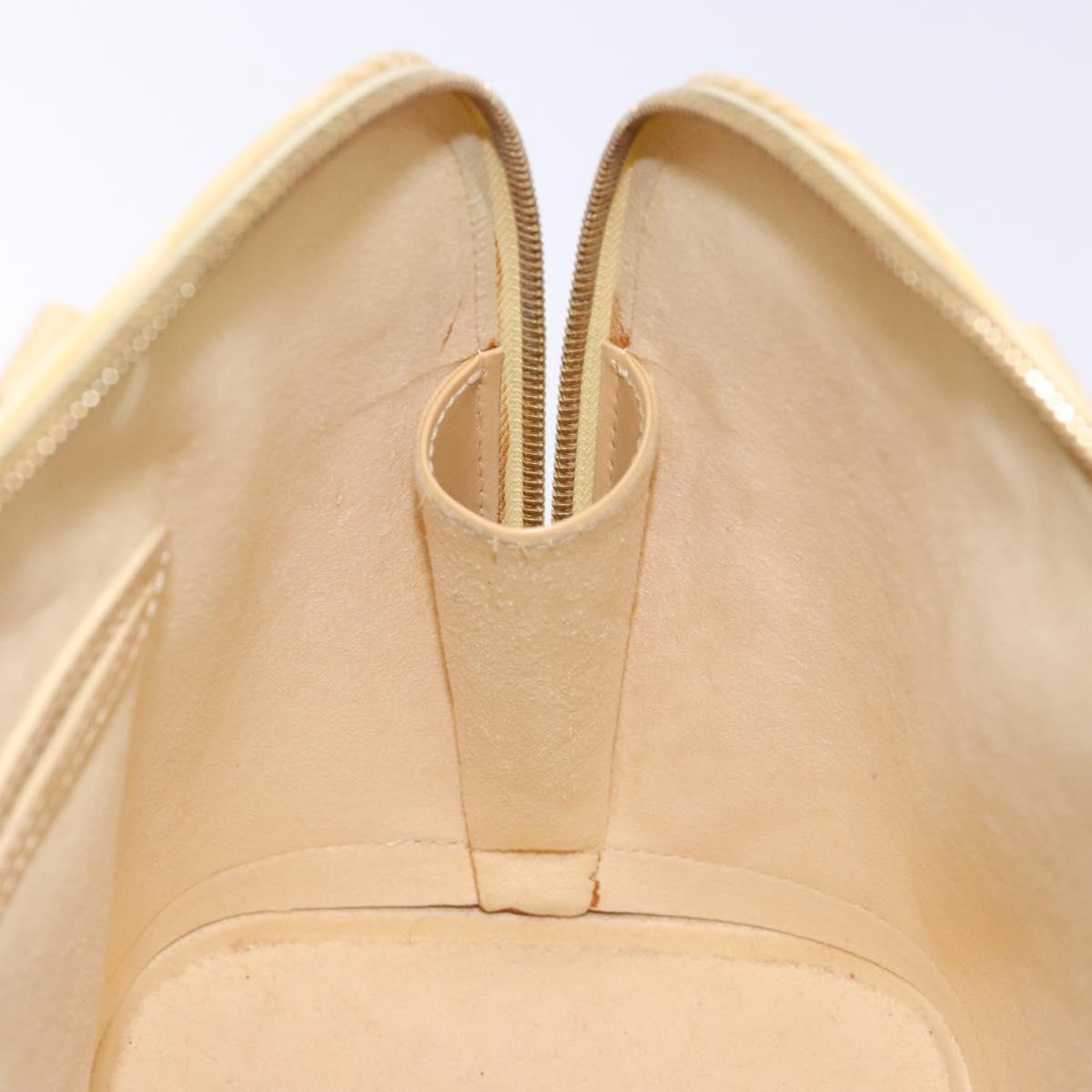 Louis Vuitton Alma, Beige, Leather, handbag