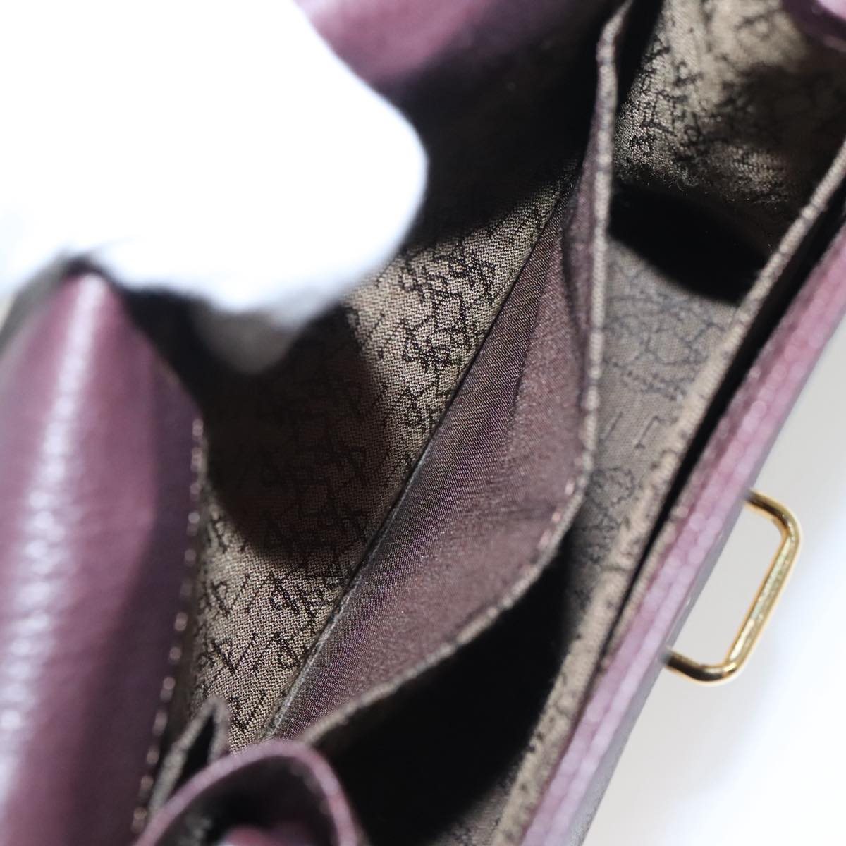 Saint Laurent, Burgundy, Leather, handbag