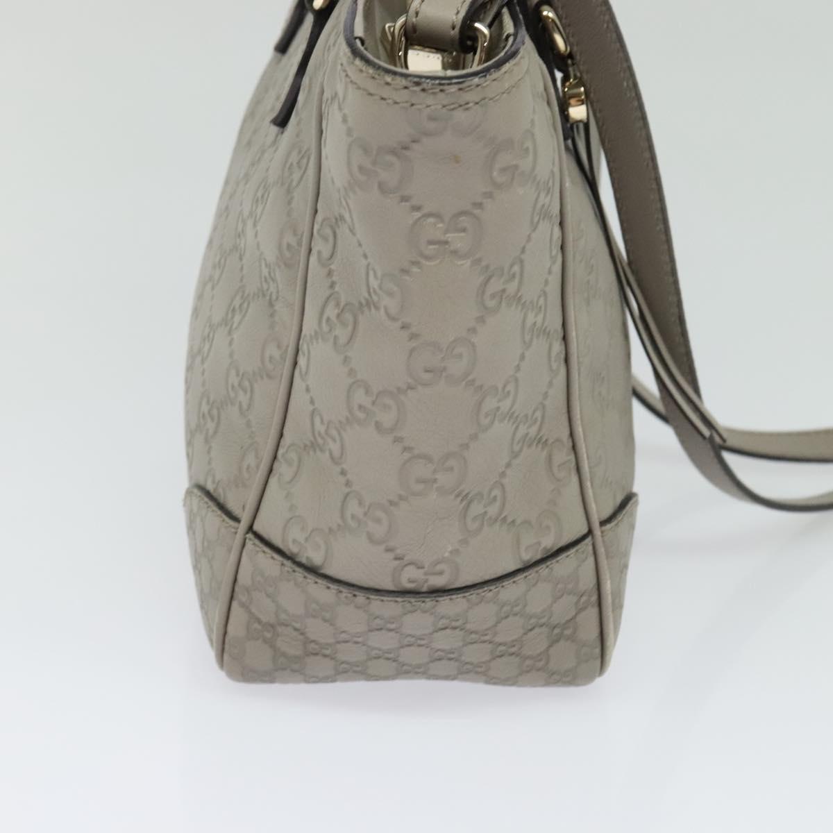 Gucci Bree, Grey, Leather, handbag