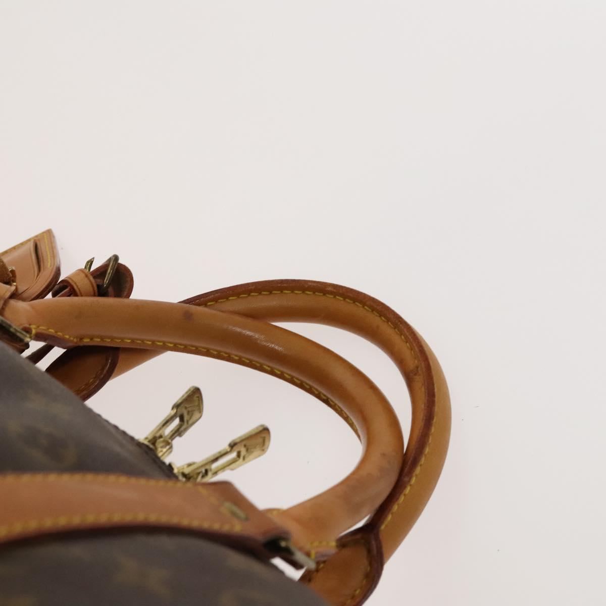 Louis Vuitton Keepall Bandouliere 55, Brown, Canvas, travel