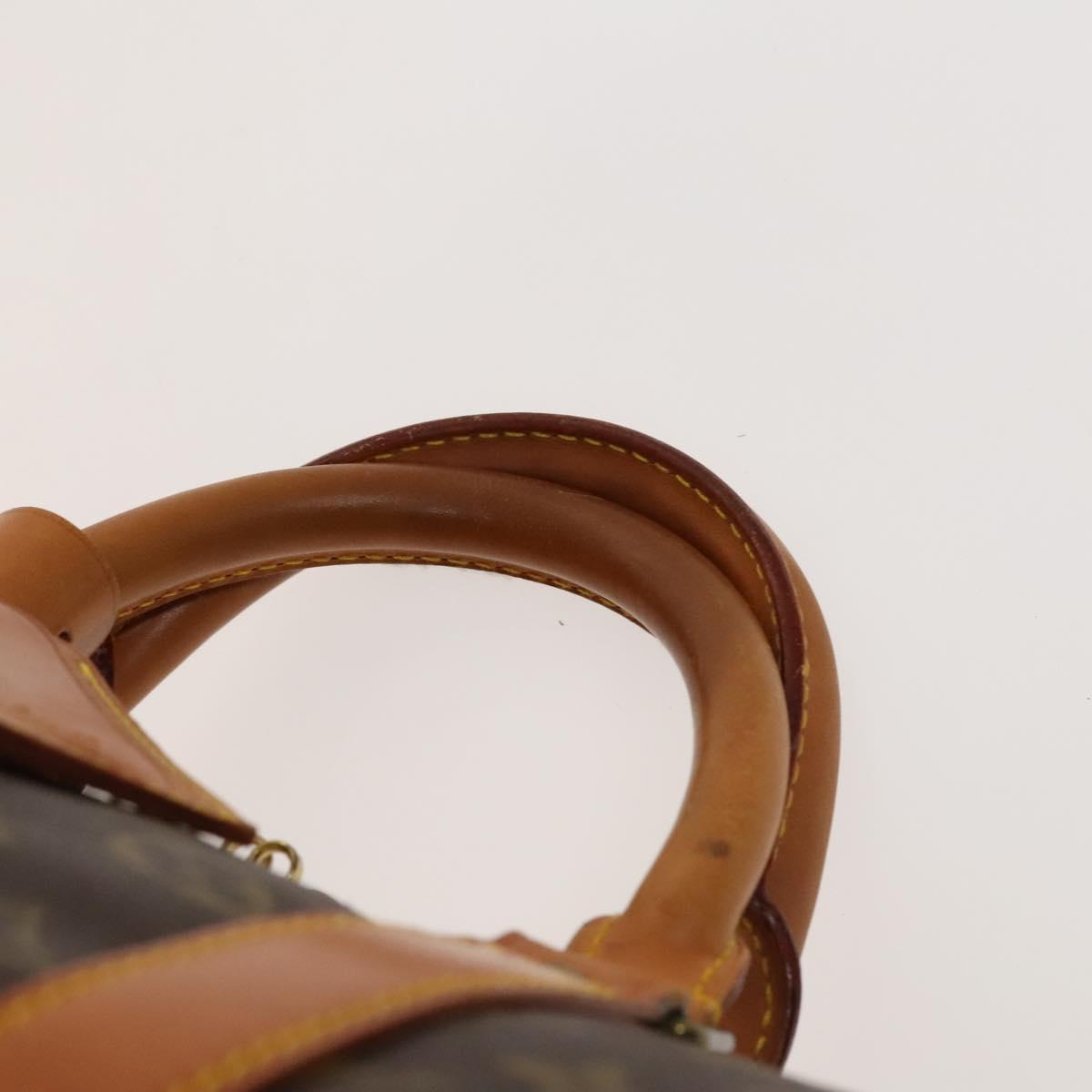 Louis Vuitton Keepall 55, Brown, Canvas, travel