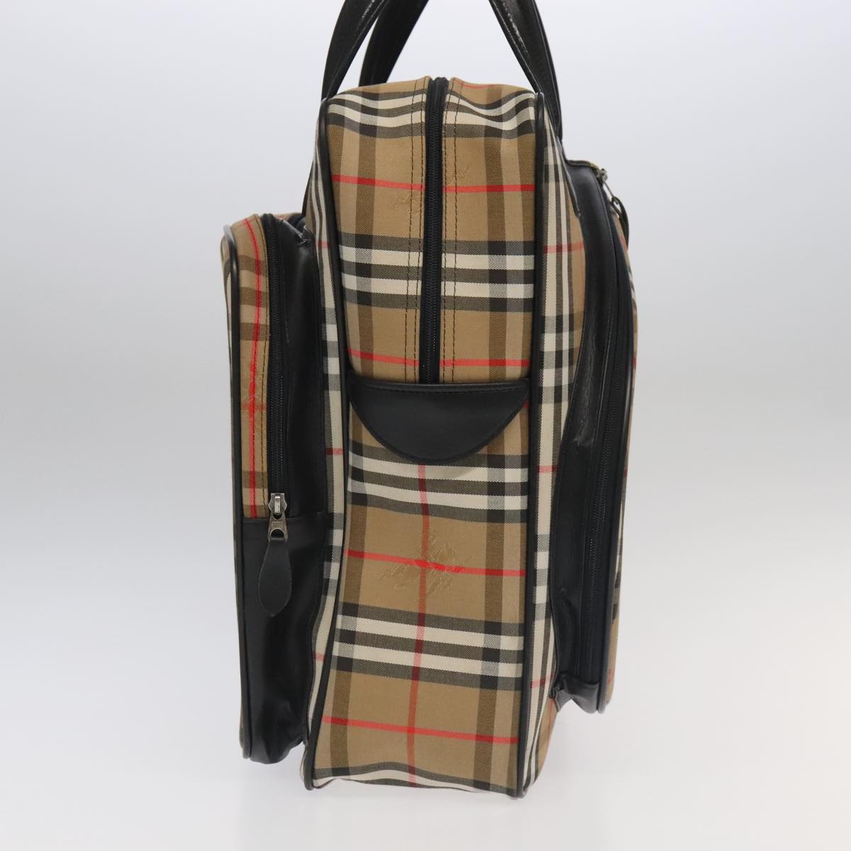 Burberry Nova Check, Beige, Canvas, handbag