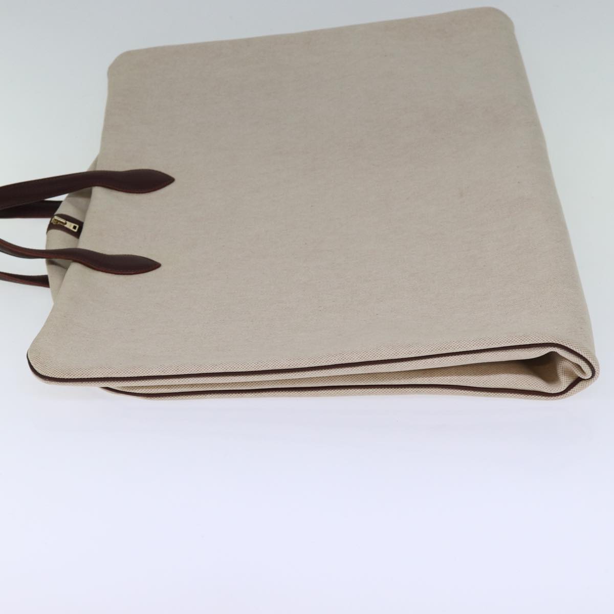 Hermès, Beige, Canvas, travel