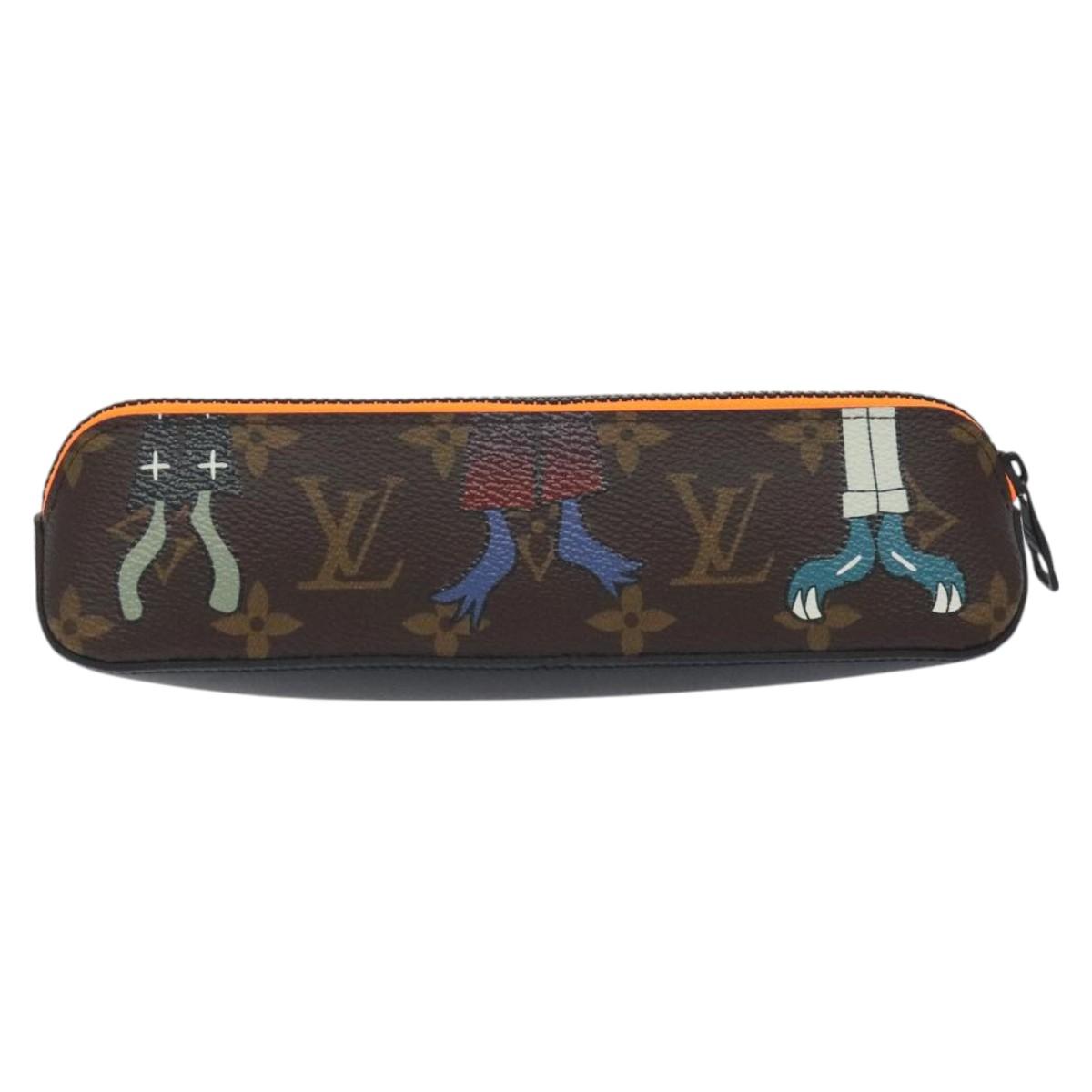 Louis Vuitton Elizabeth, Brown, Canvas, wallet