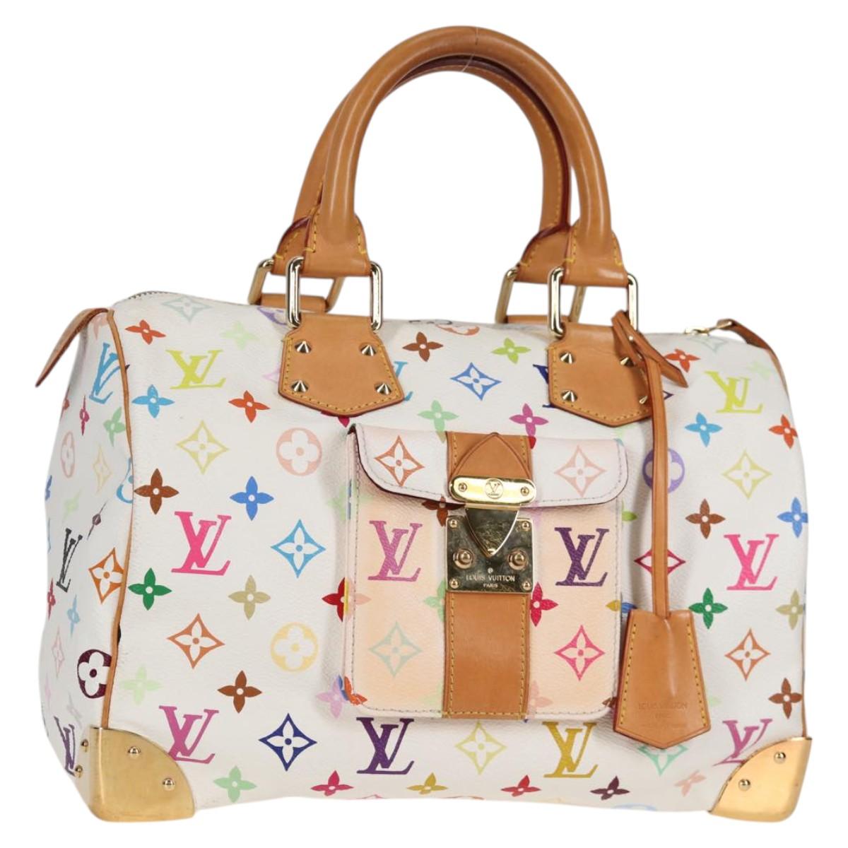 Louis Vuitton Speedy 30, Multicolour, Canvas, handbag