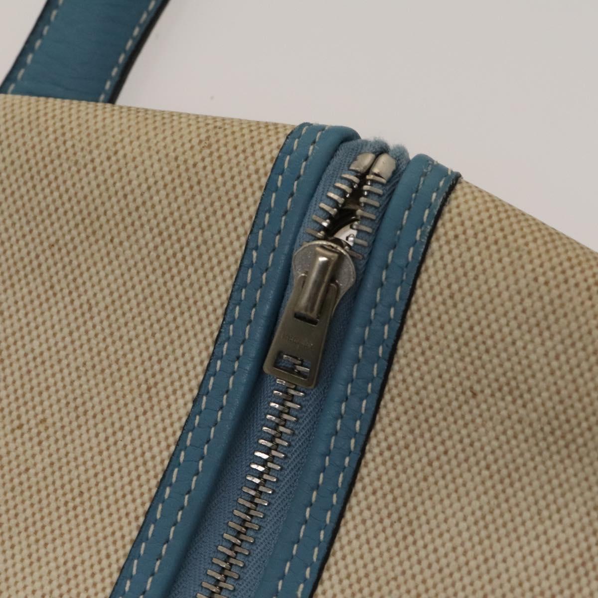 Hermès Victoria, Beige, Canvas, travel
