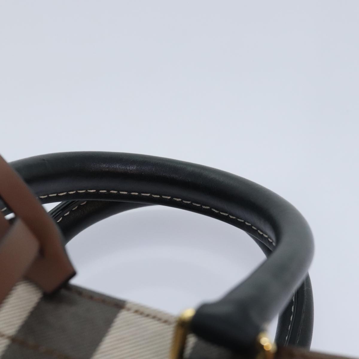 Burberry Freya, Brown, Leather, handbag