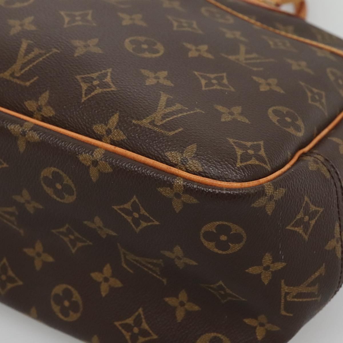 Louis Vuitton Deauville, Brown, Canvas, handbag
