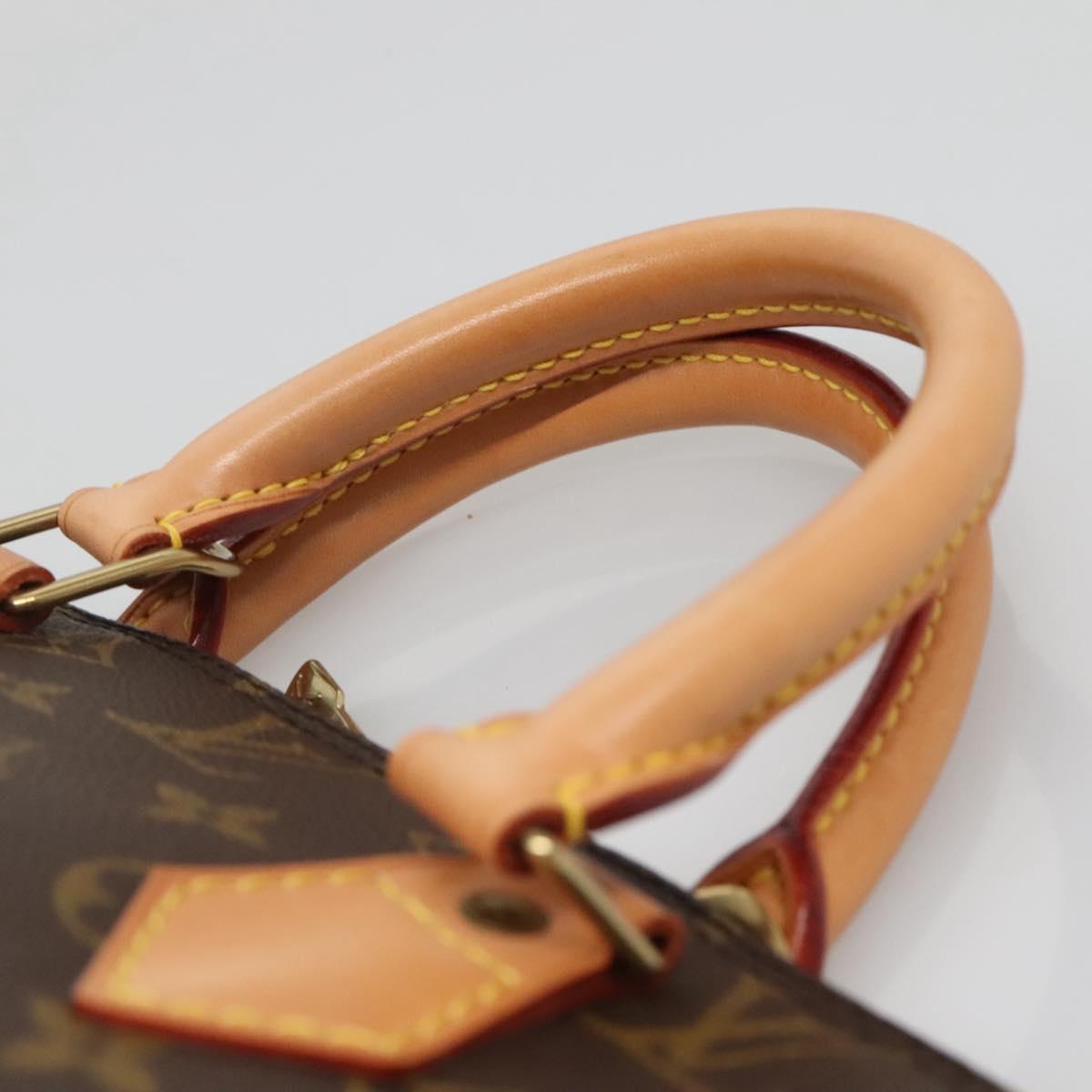 Louis Vuitton Alma, Brown, Canvas, handbag