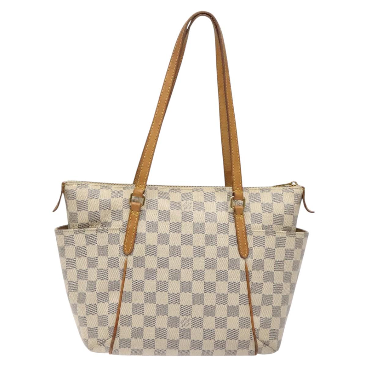 Louis Vuitton Totally, Beige, Canvas, tote