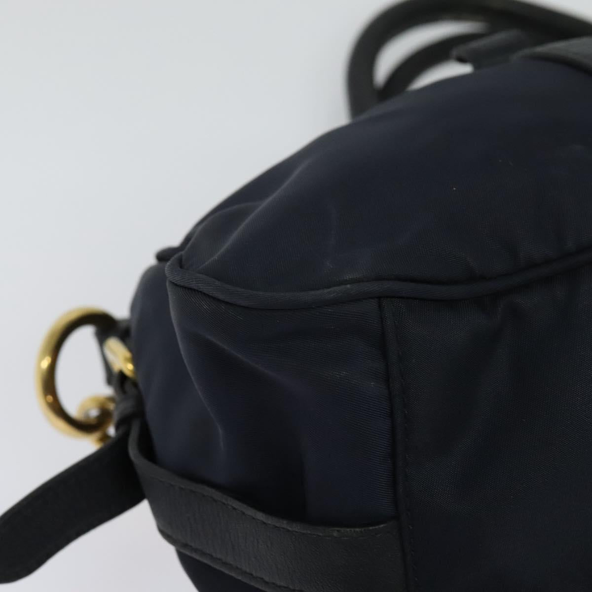 Prada Tessuto, Navy, NYLON, handbag
