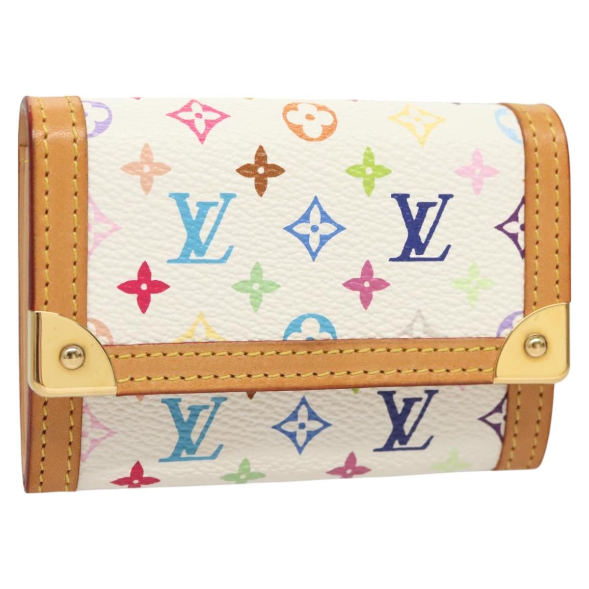 Louis Vuitton Porte monnaie plat, Multicolour, Canvas, wallet