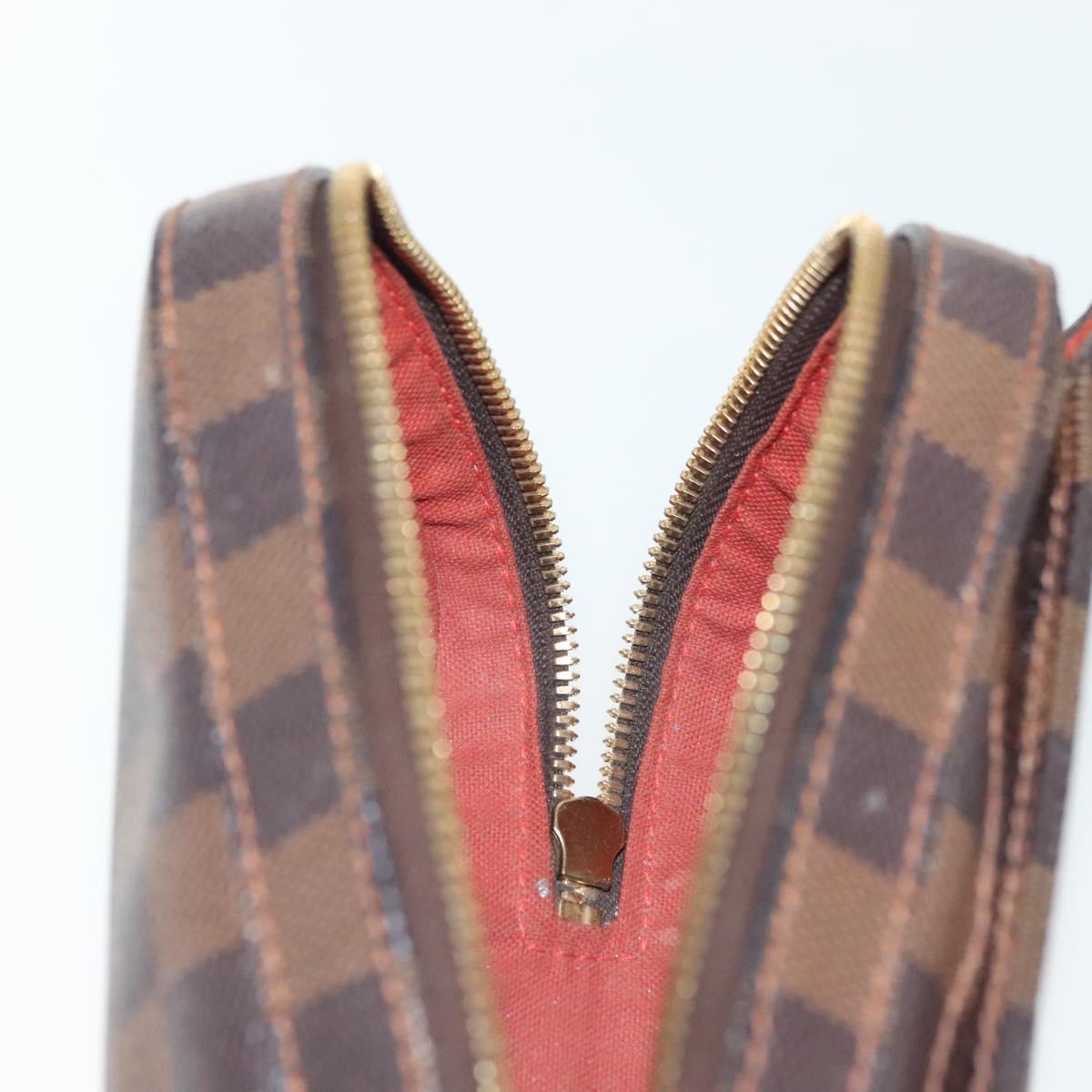 Louis Vuitton Geronimos, Brown, Canvas, clutch