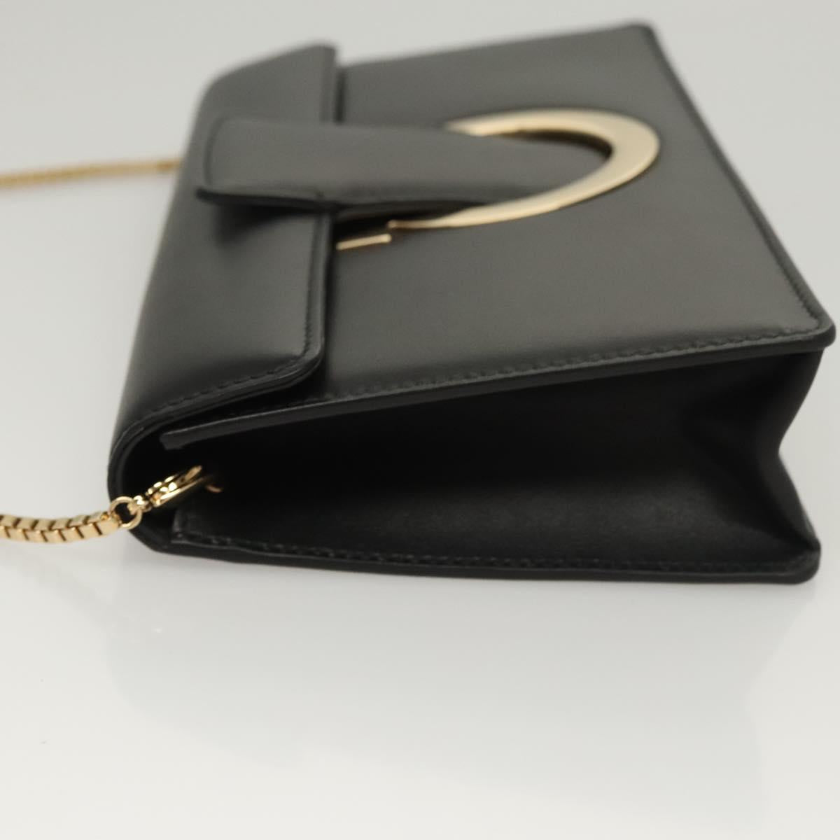 Salvatore Ferragamo Thalia, Black, Leather, shoulder