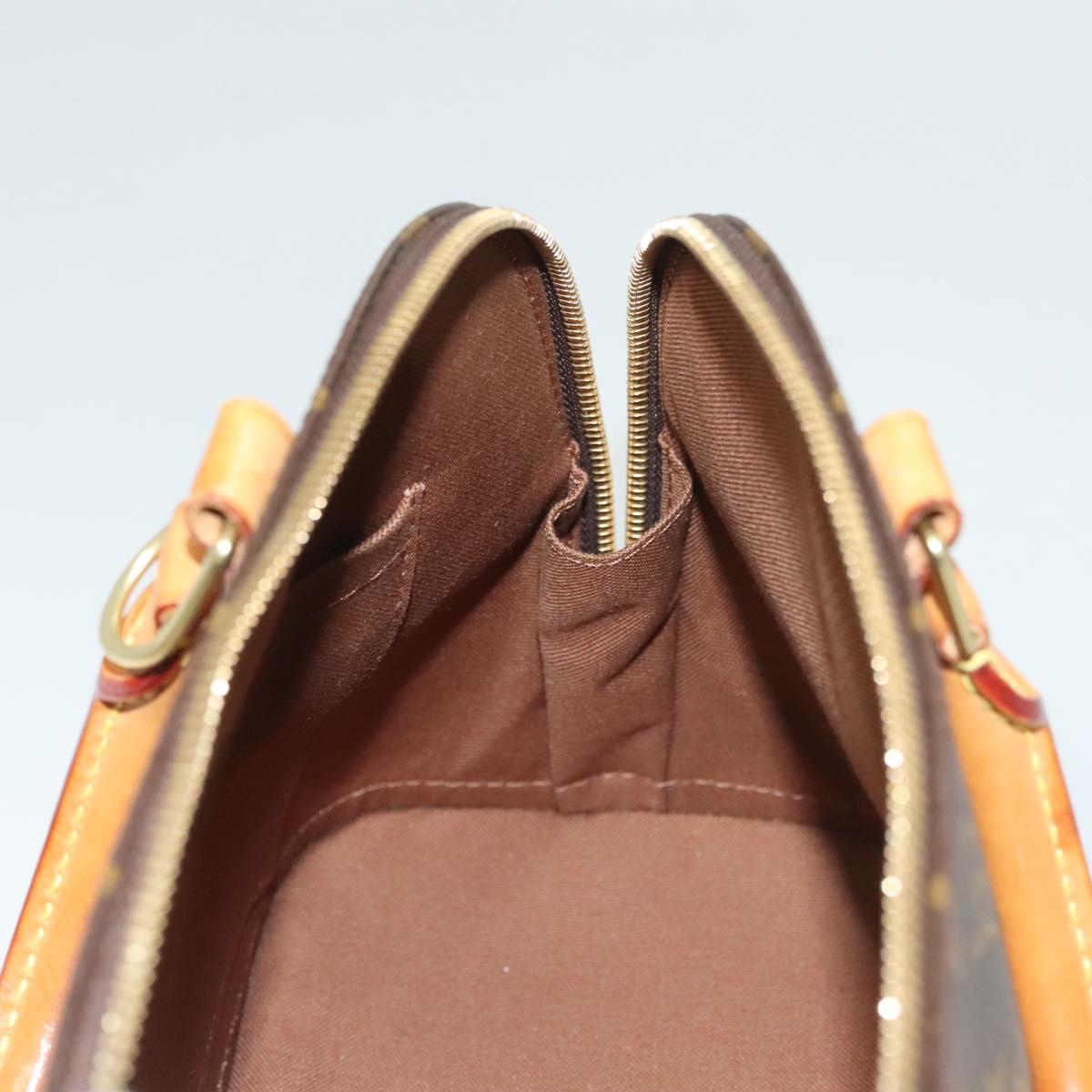 Louis Vuitton Alma, Brown, Canvas, handbag