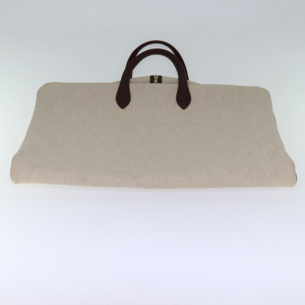 Hermès, Beige, Canvas, travel