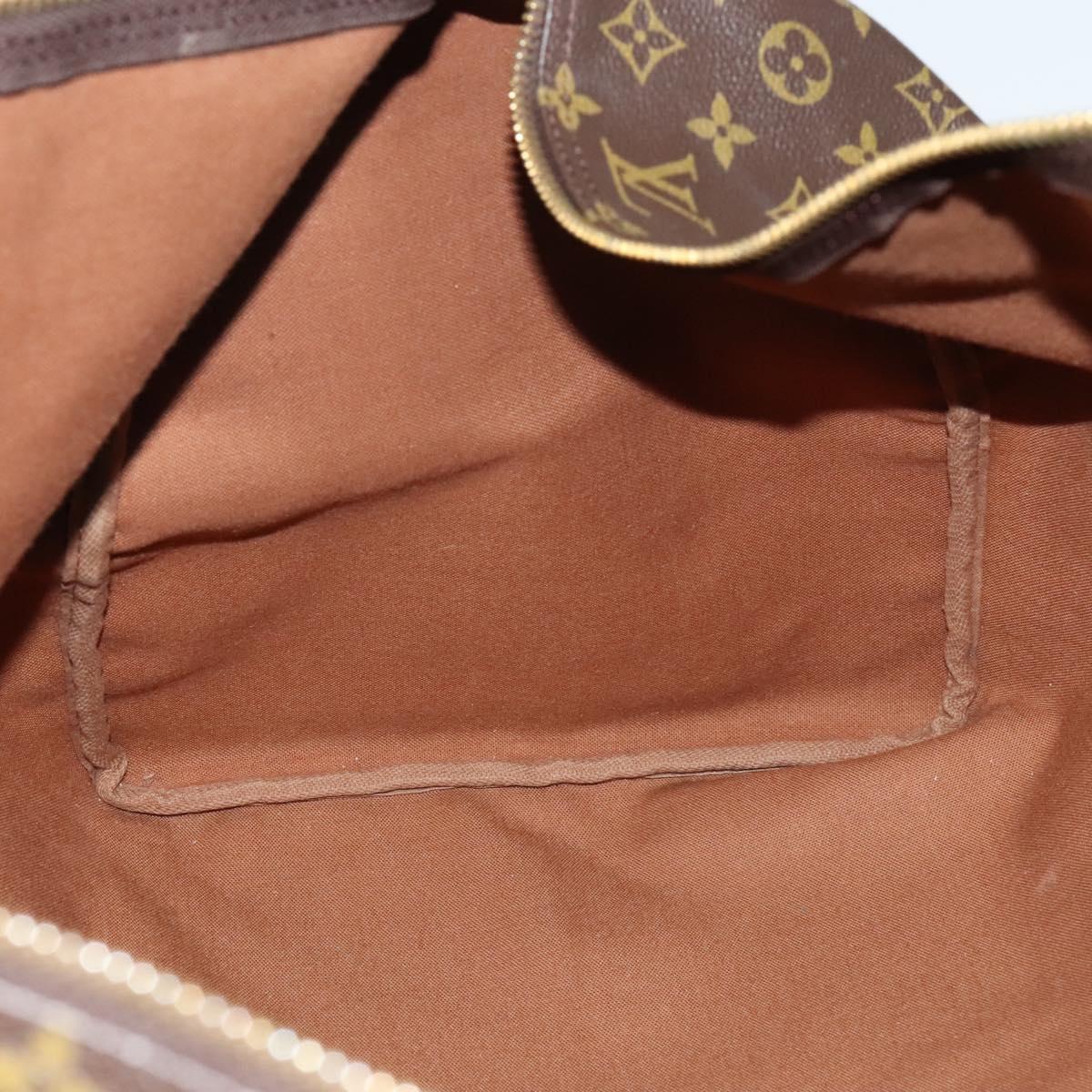Louis Vuitton Keepall 60, Brown, Canvas, travel