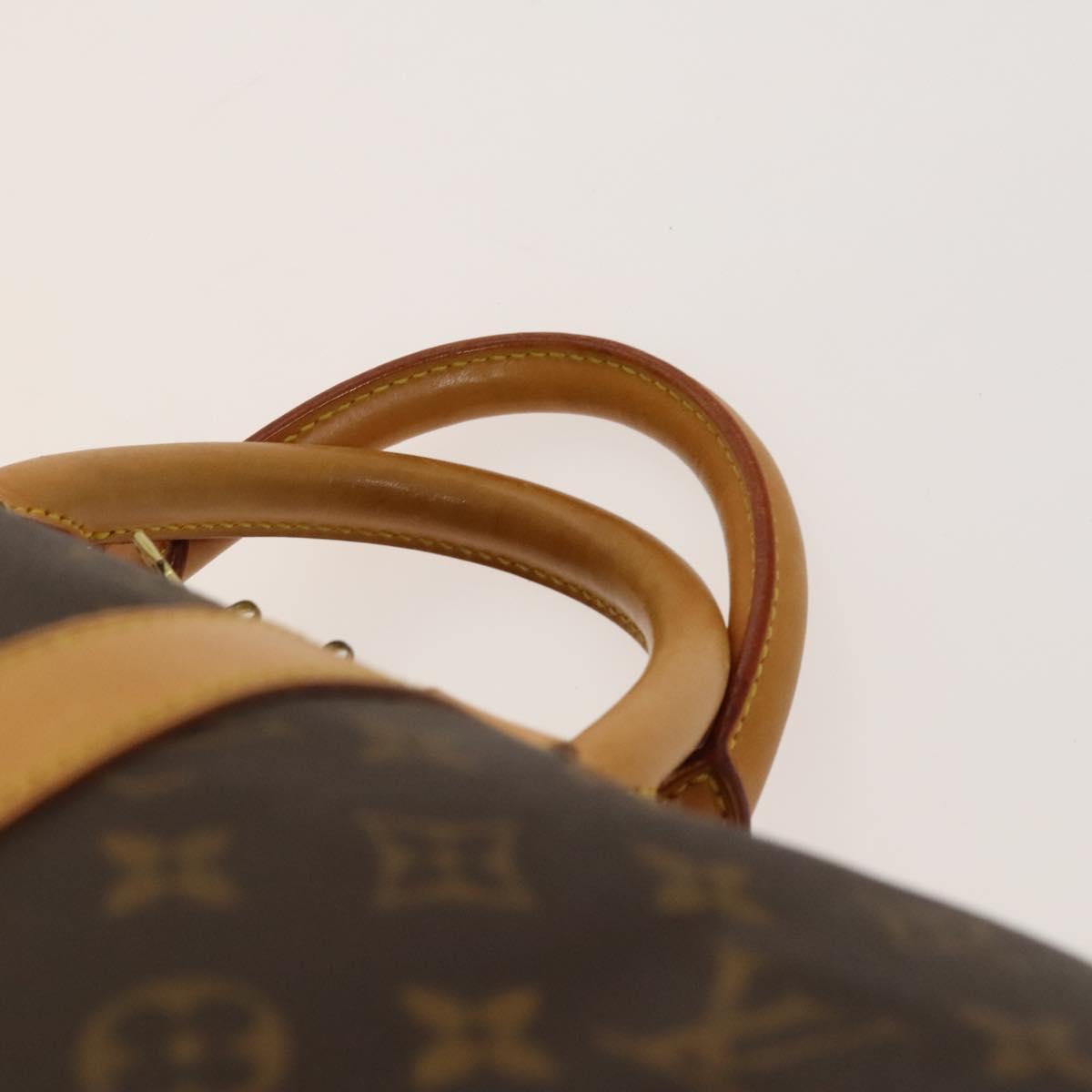 Louis Vuitton Keepall 55, Brown, Canvas, travel