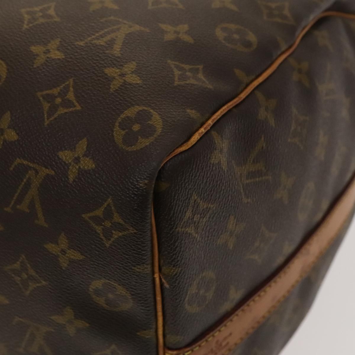 Louis Vuitton Keepall Bandouliere 50, Brown, Canvas, travel