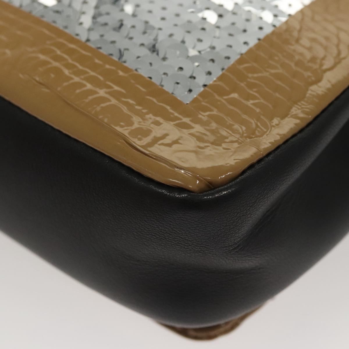 Burberry Lola, Silver, Leather, shoulder
