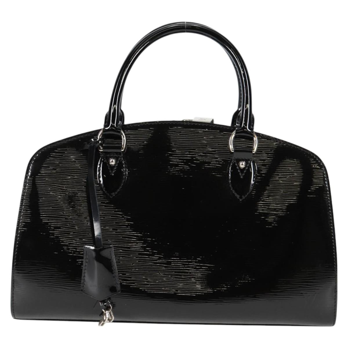 Louis Vuitton Pont Neuf, Black, Leather, handbag