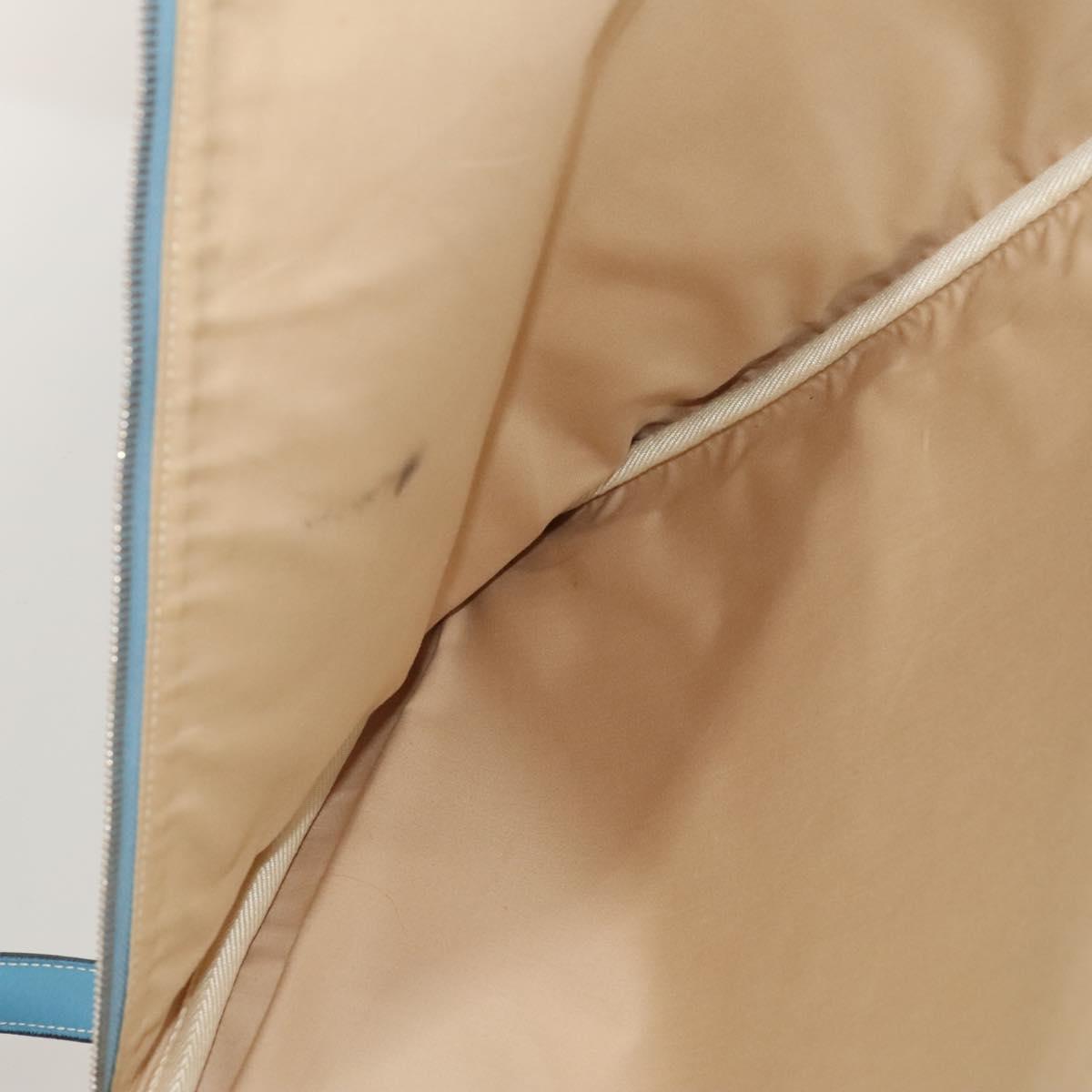 Hermès Victoria, Beige, Canvas, travel