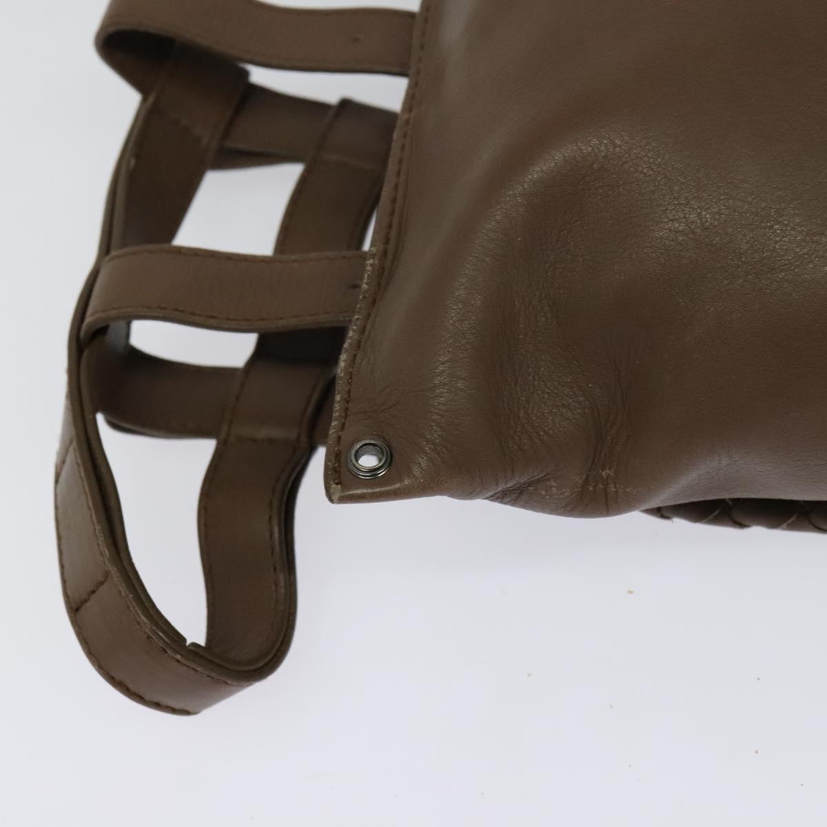 Bottega Veneta Intrecciato, Brown, Leather, shoulder