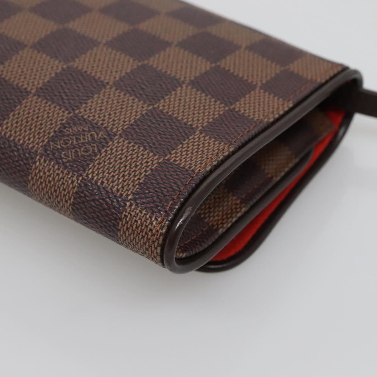 Louis Vuitton Twin, Brown, Canvas, shoulder