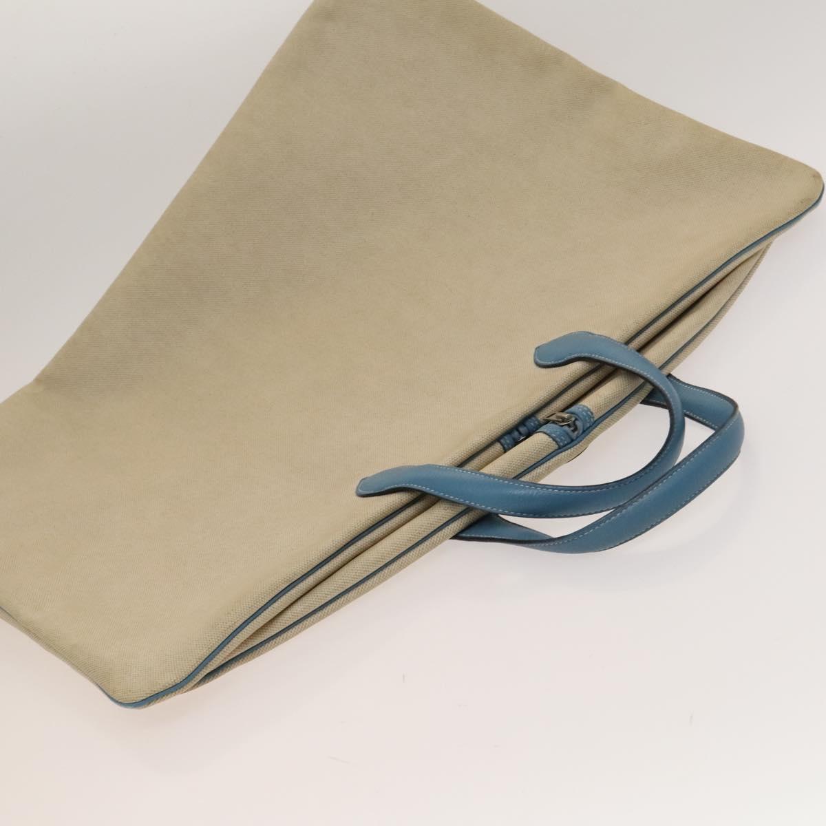 Hermès Victoria, Beige, Canvas, travel