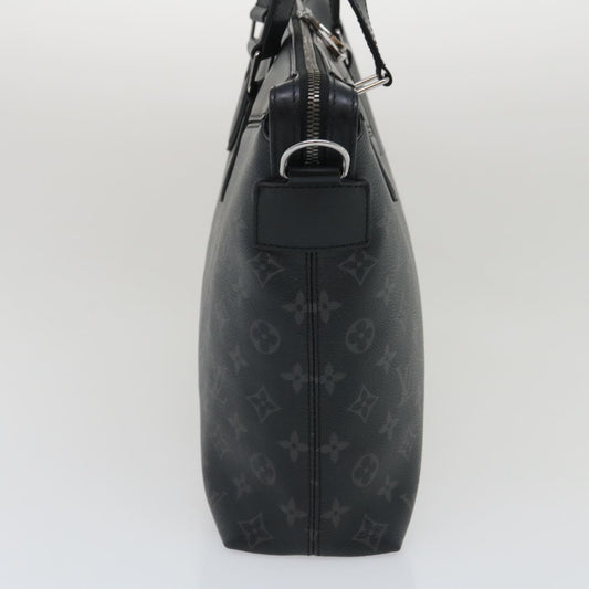 Louis Vuitton Explorer Tote Monogram Eclipse Canvas, BLACK, CANVAS, Tote bag