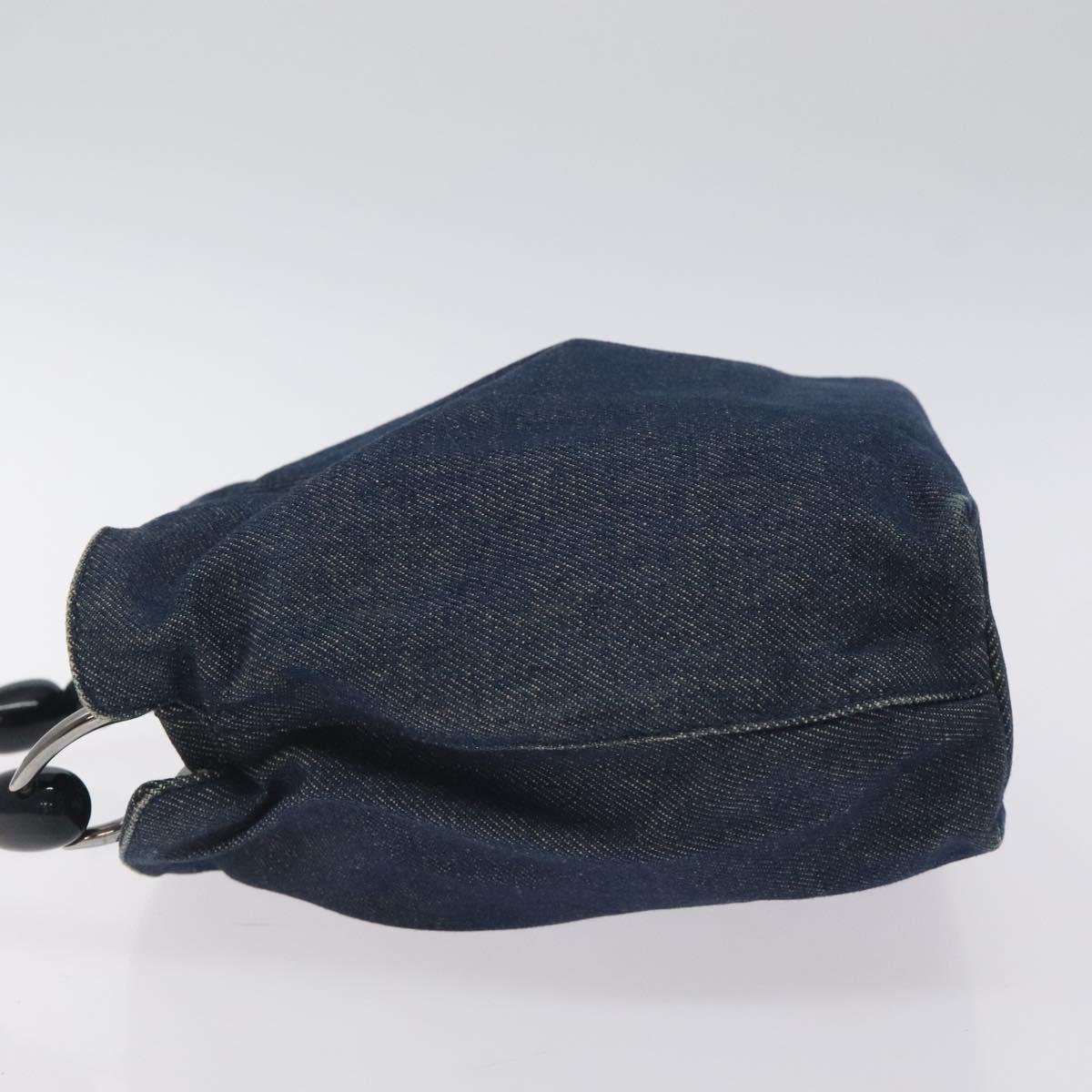 Dior Maris Pearl, Blue, Canvas, handbag