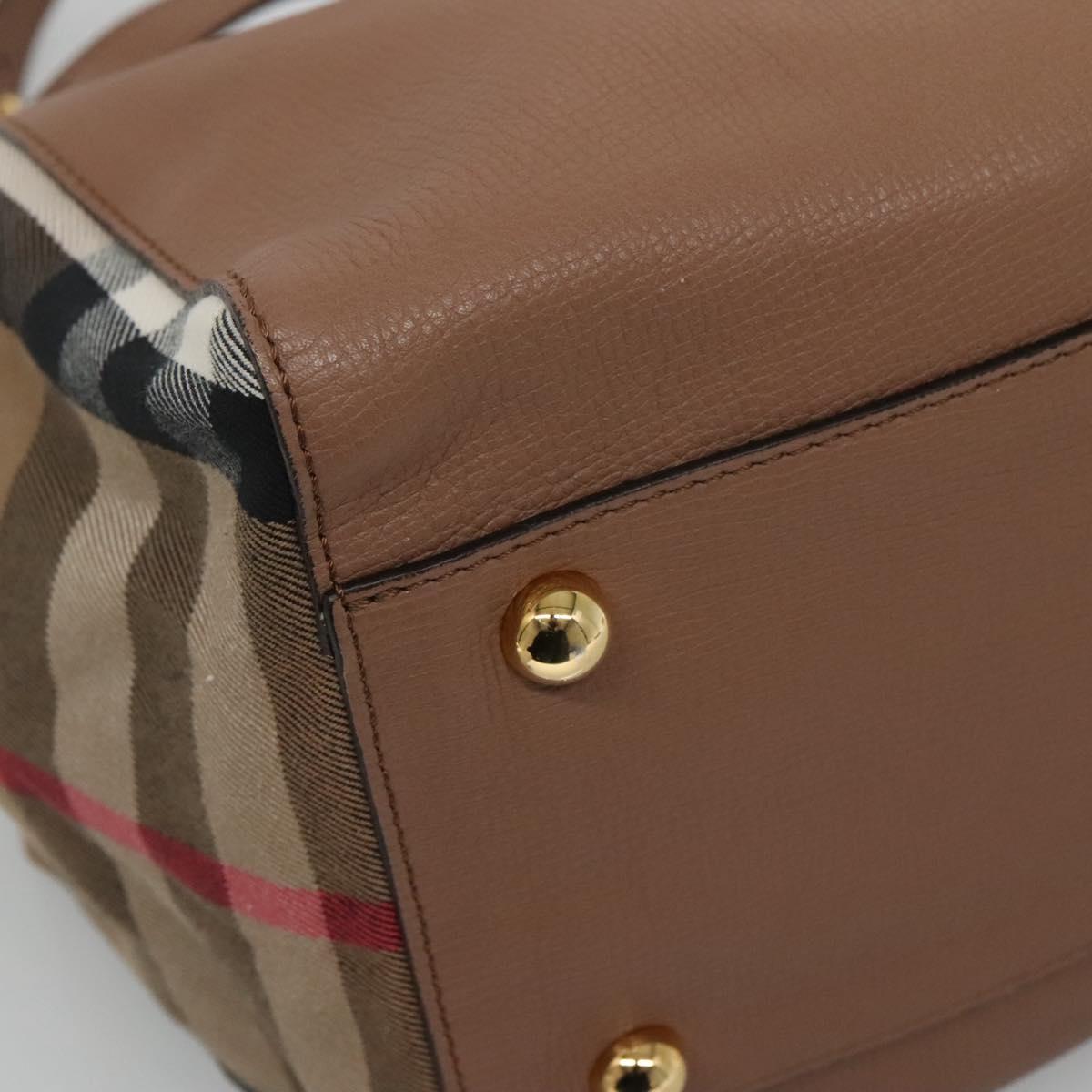 Burberry Canterbury, Brown, Leather, shoulder