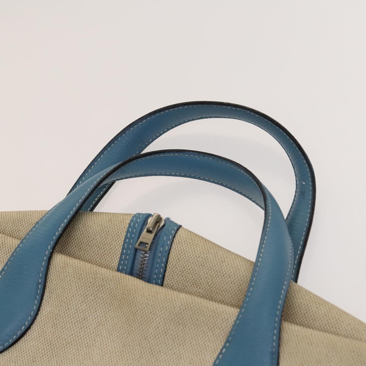 Hermès Victoria, Beige, Canvas, travel