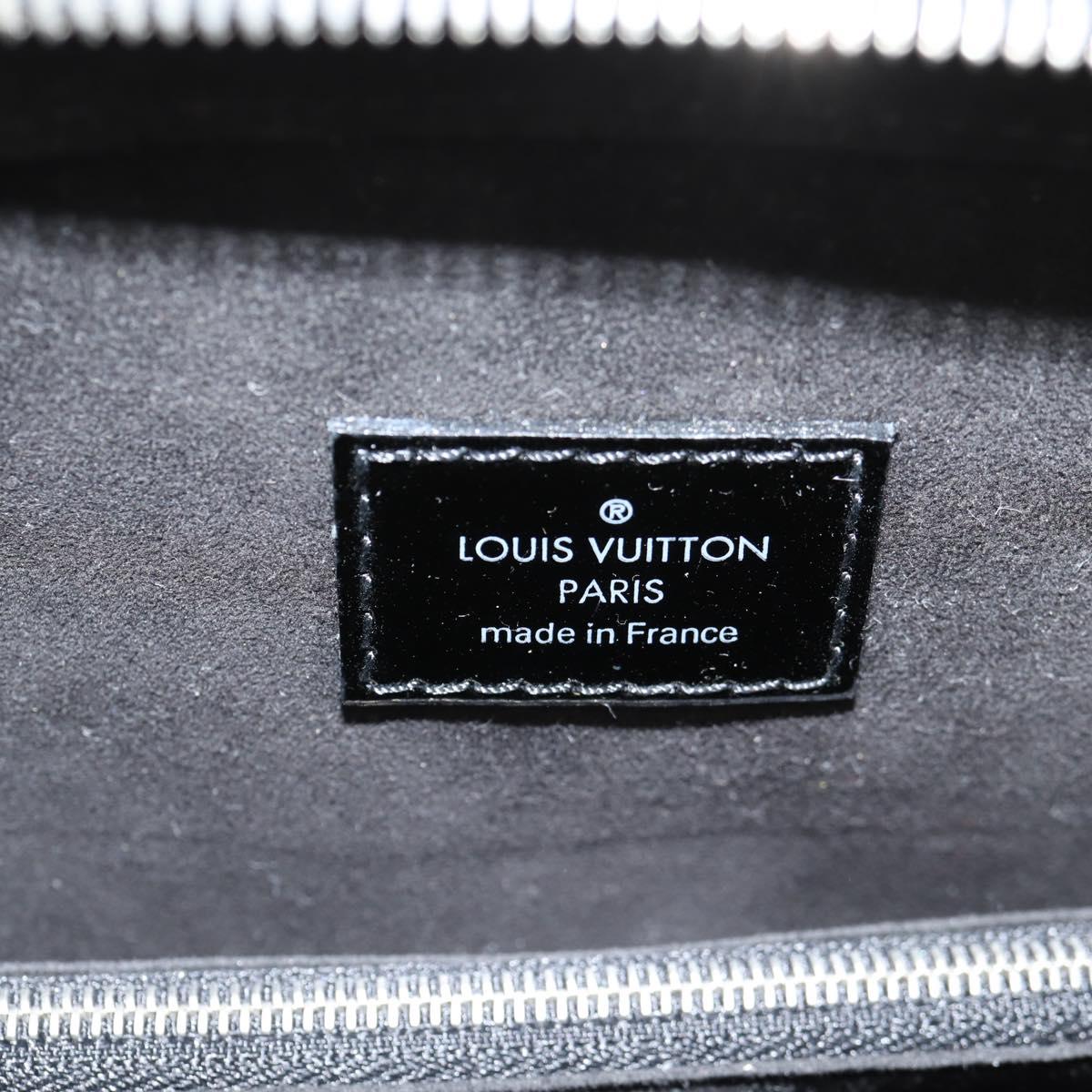 Louis Vuitton Pont Neuf, Black, Leather, handbag
