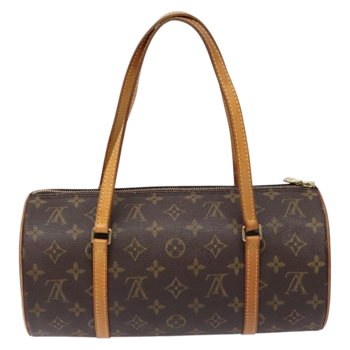 Louis Vuitton Papillon 30, Brown, Canvas, handbag