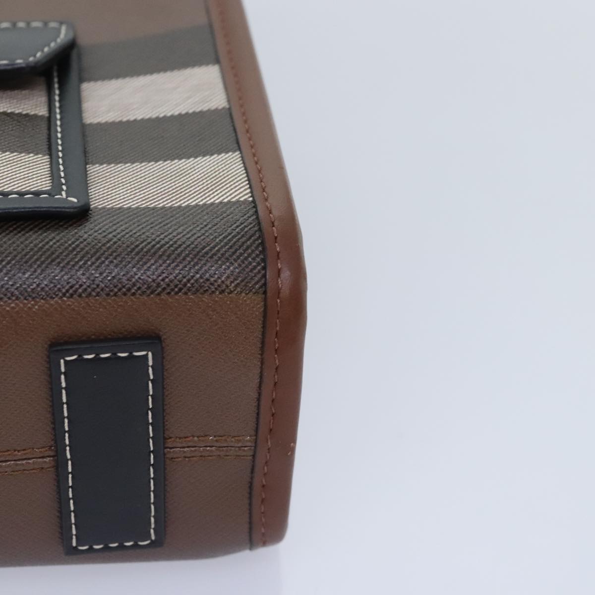 Burberry Freya, Brown, Leather, handbag