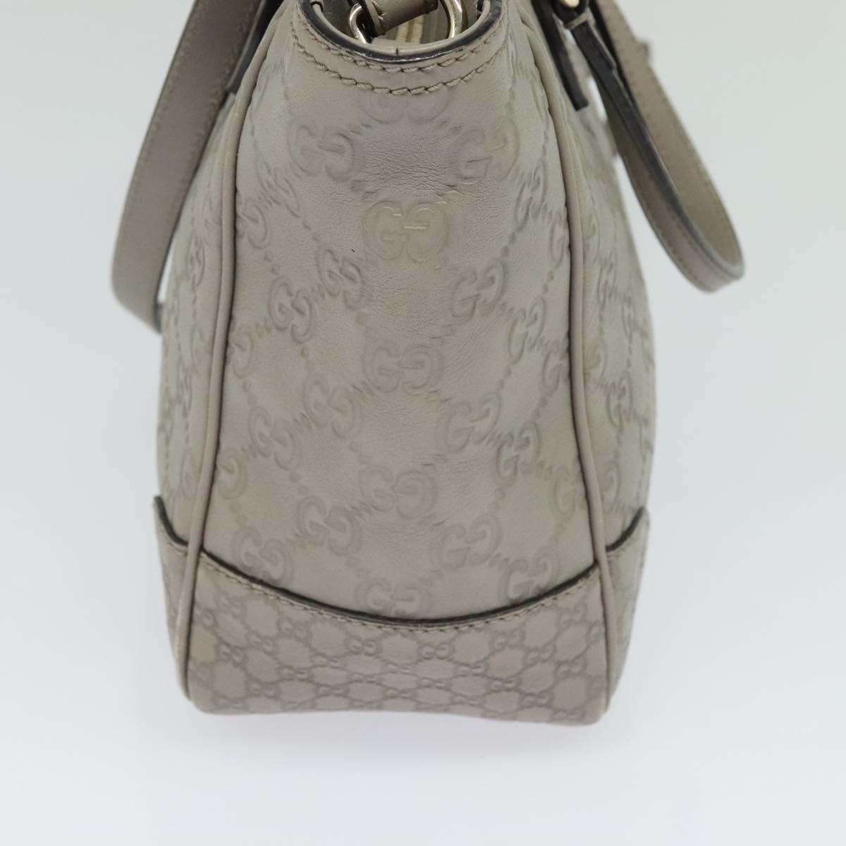 Gucci Bree, Grey, Leather, handbag