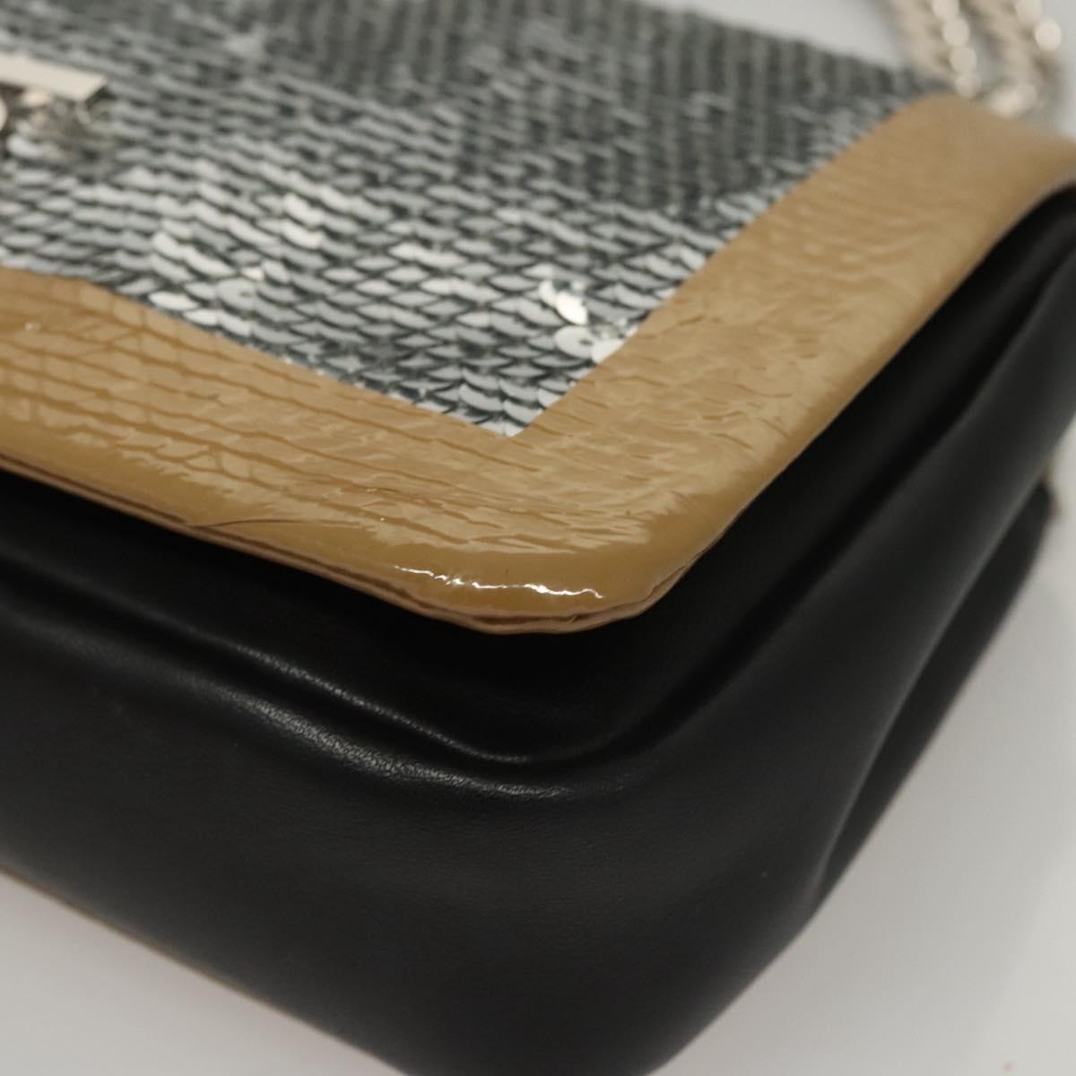 Burberry Lola, Silver, Leather, shoulder