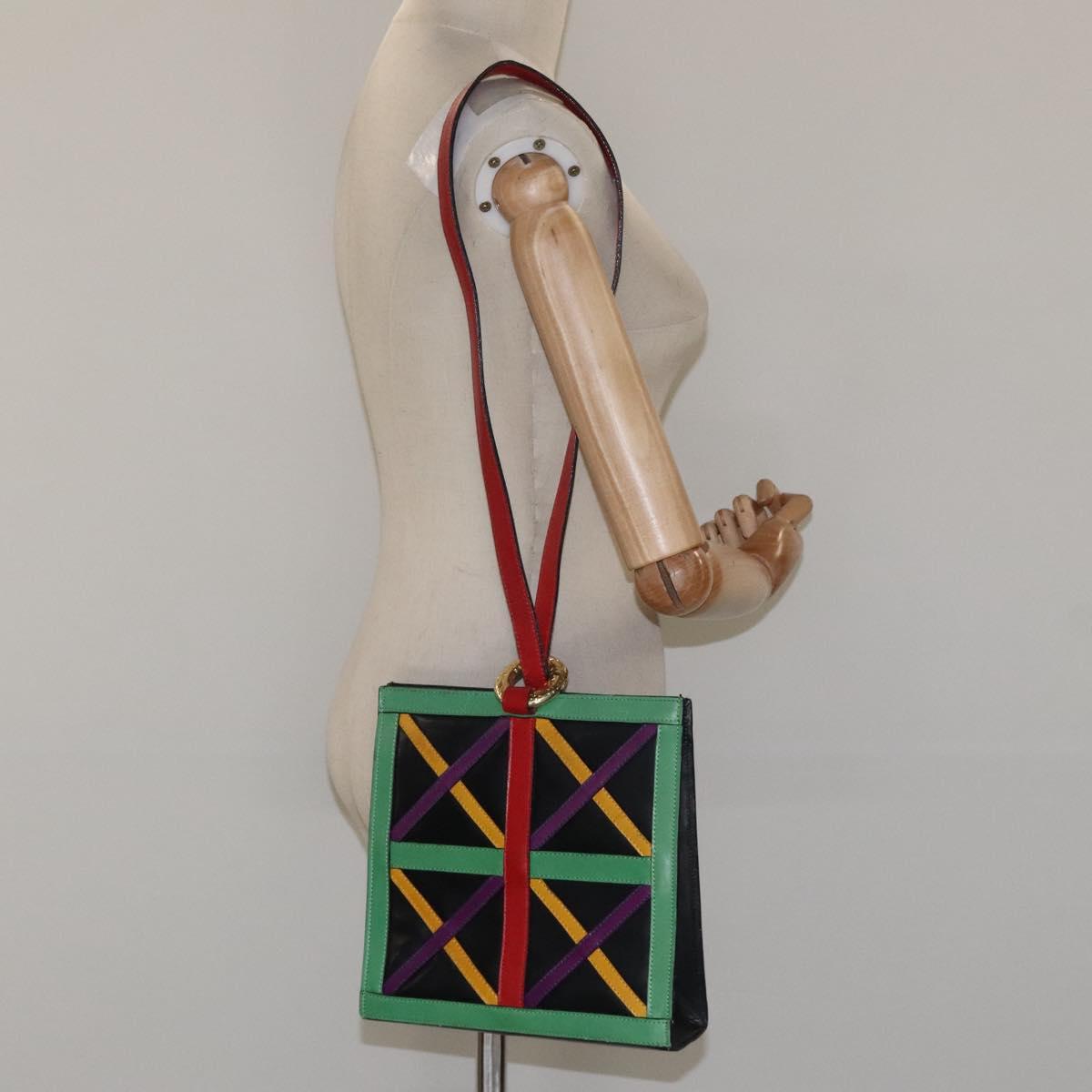 Céline, Multicolour, Leather, shoulder