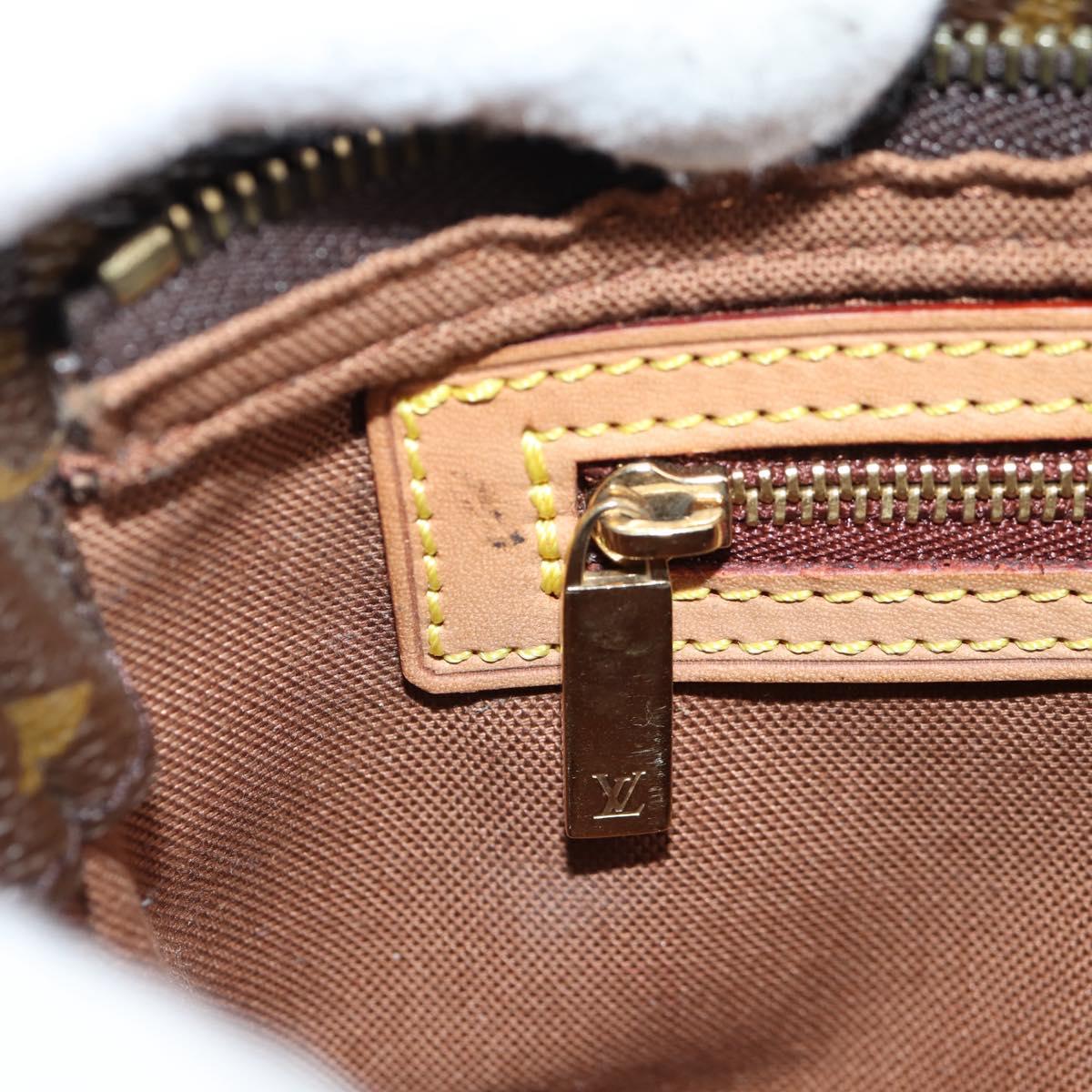 Louis Vuitton Trotteur, Brown, Canvas, shoulder