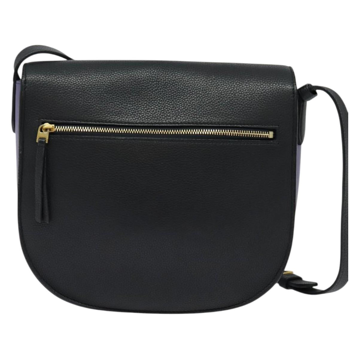 Céline, Black, Leather, shoulder