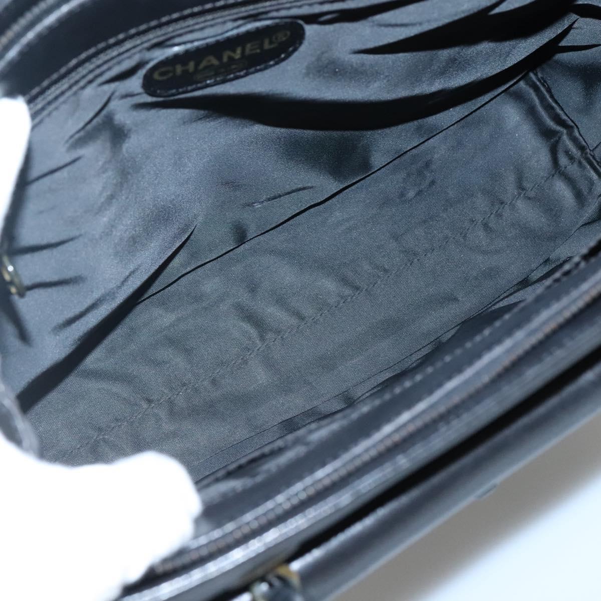 Chanel, Black, Leather, handbag