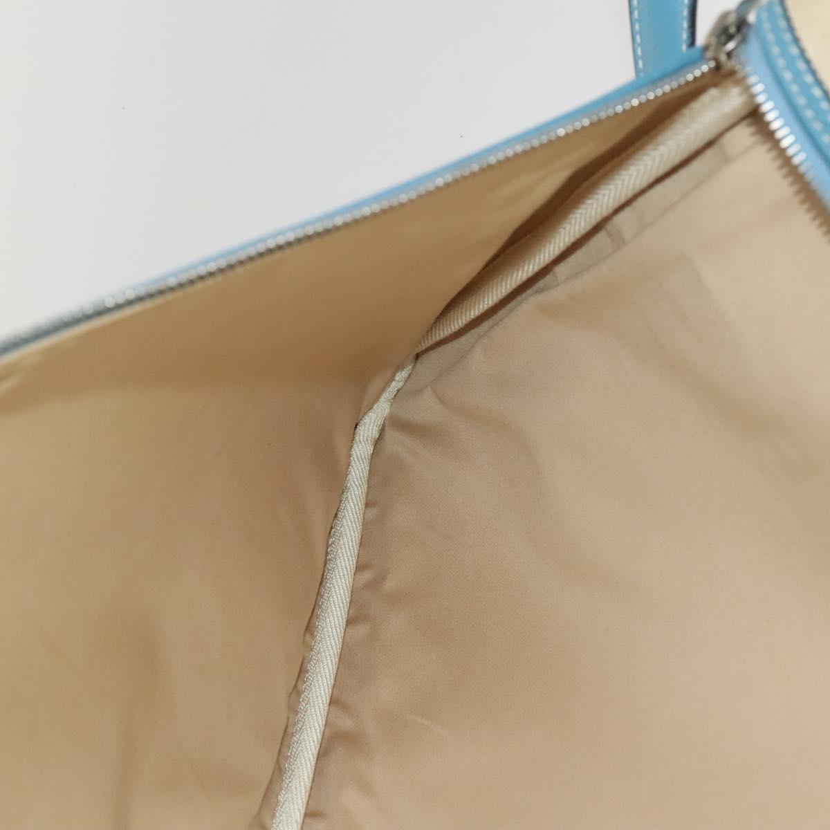 Hermès Victoria, Beige, Canvas, travel