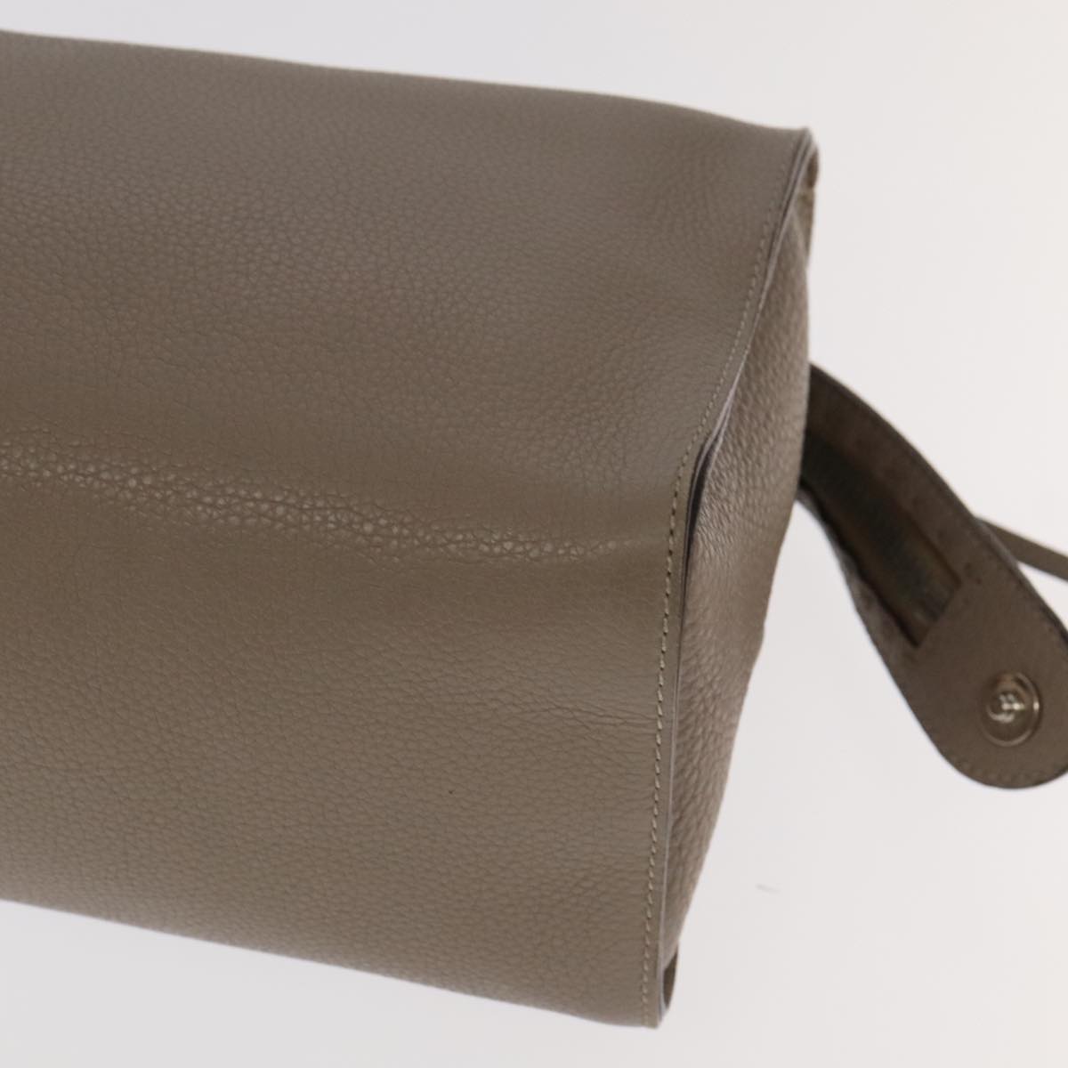 Fendi Lei Selleria, Beige, Leather, handbag