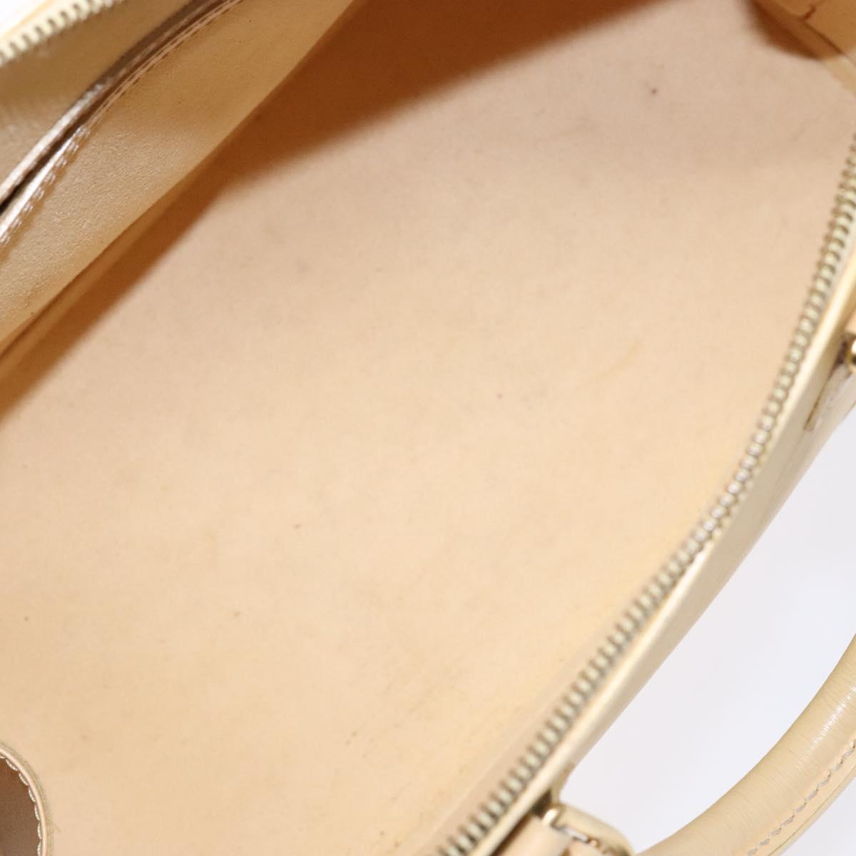 Louis Vuitton Alma, Beige, Leather, handbag