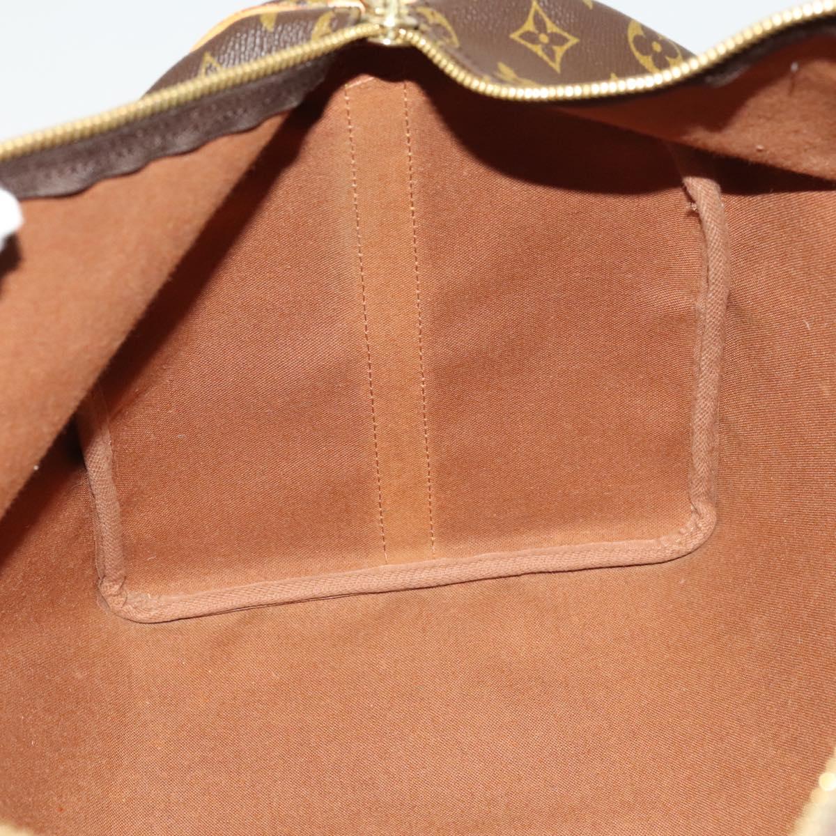 Louis Vuitton Keepall Bandouliere 50, Brown, Canvas, travel